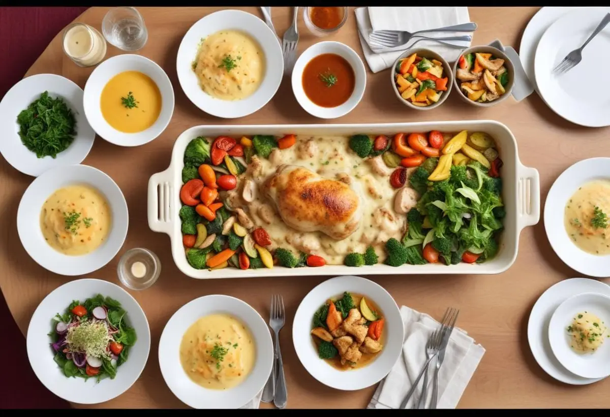 Goda recept med kycklingfilé för alla tillfällen illustration