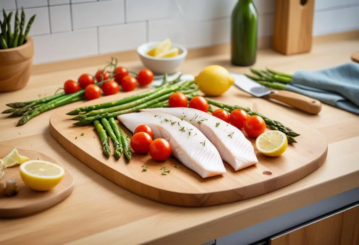 Lär dig laga vit fisk som ett proffs! illustration